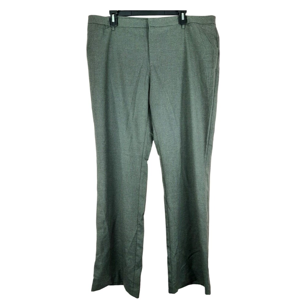 Coldwater Creek Natural Fit Women Pants Straight Classic Office Career Size 18